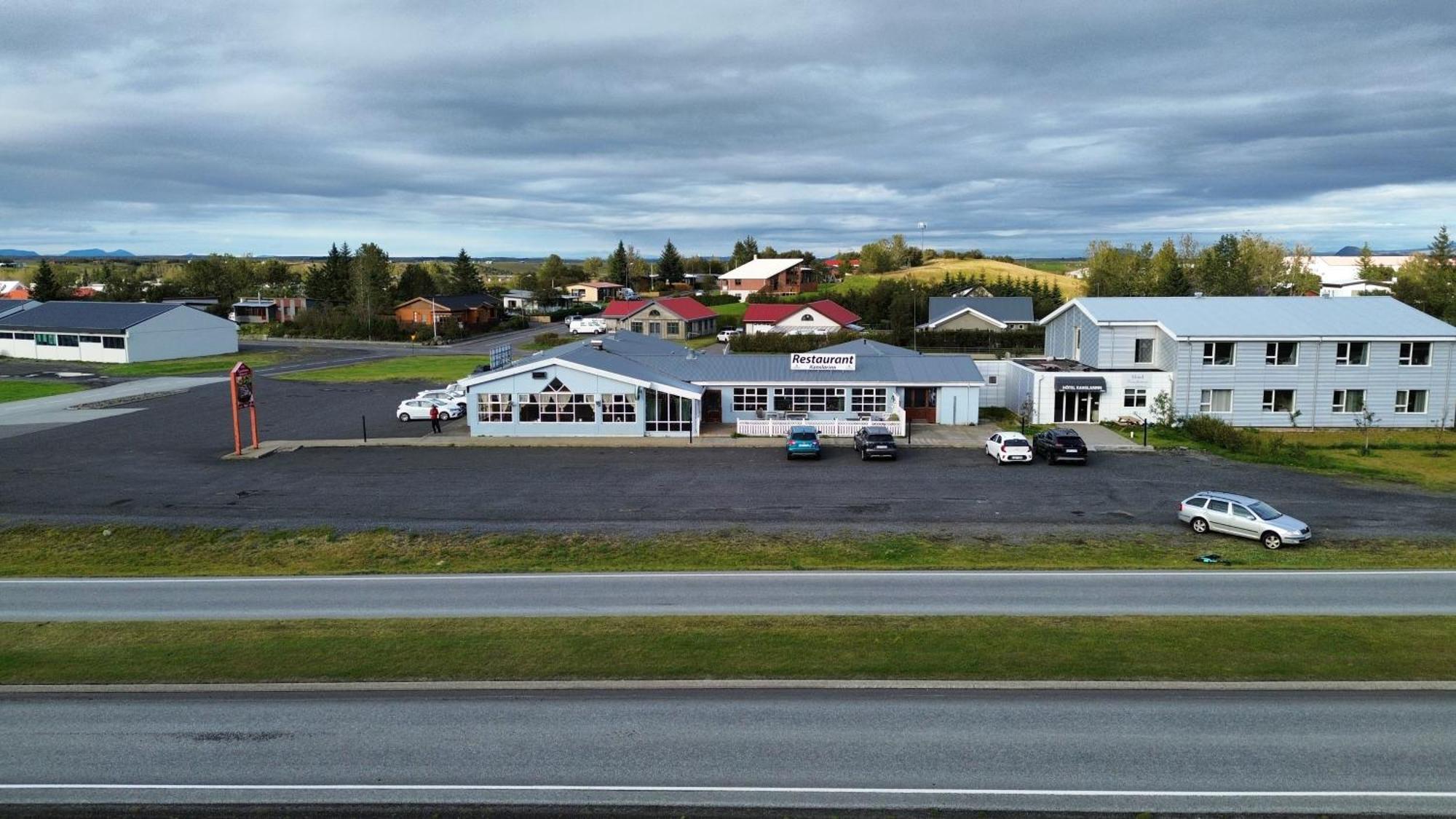 Hotel Kanslarinn Hella Exterior foto